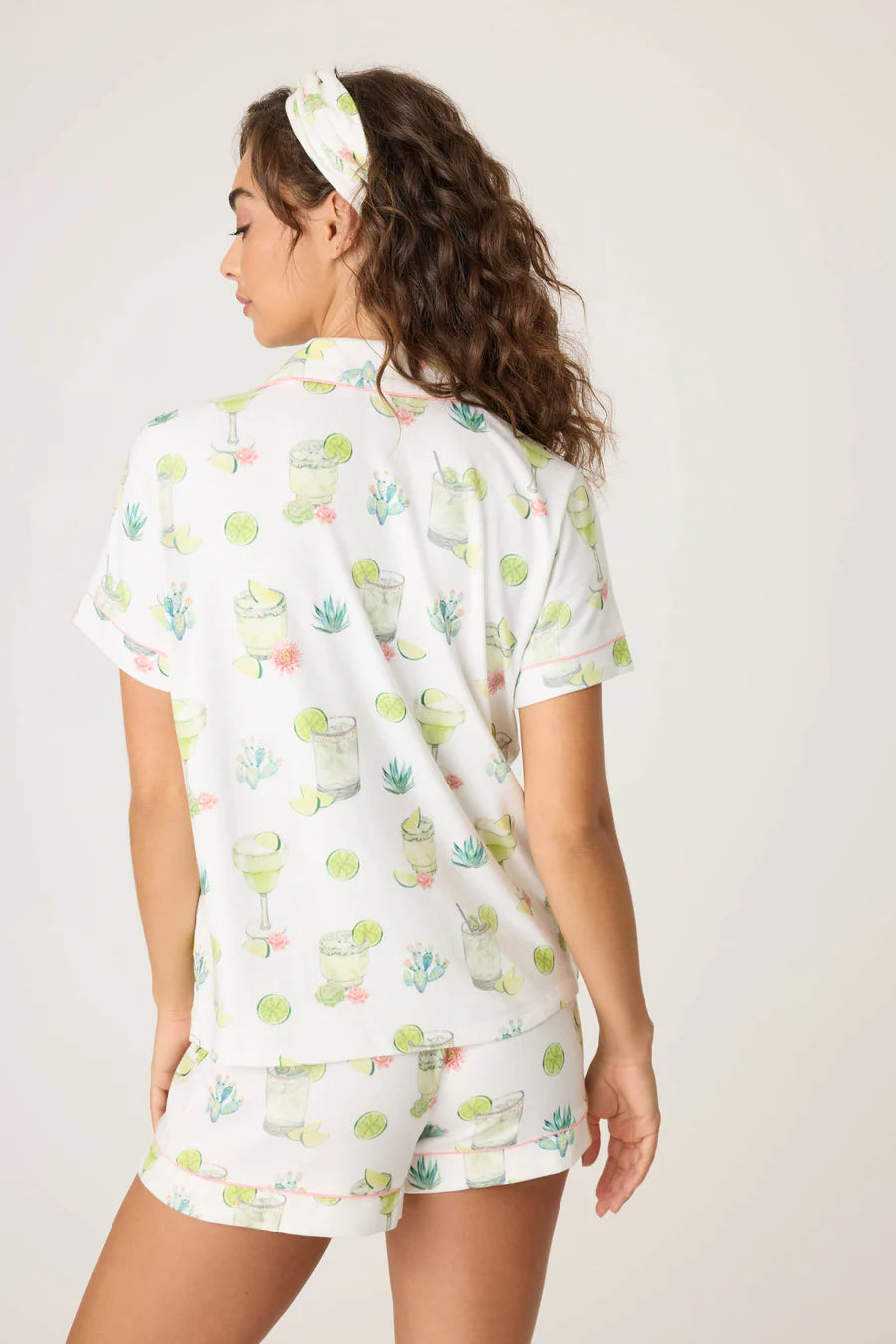 Limes & Sunshine Pj Set - Ivory