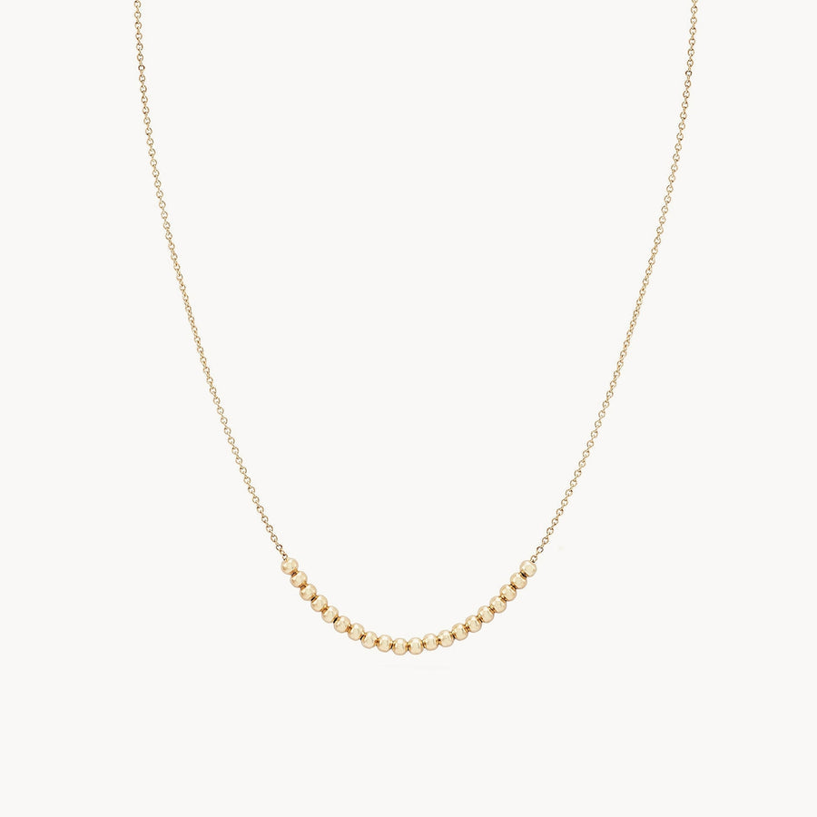 Abacus Necklace - Yellow Gold