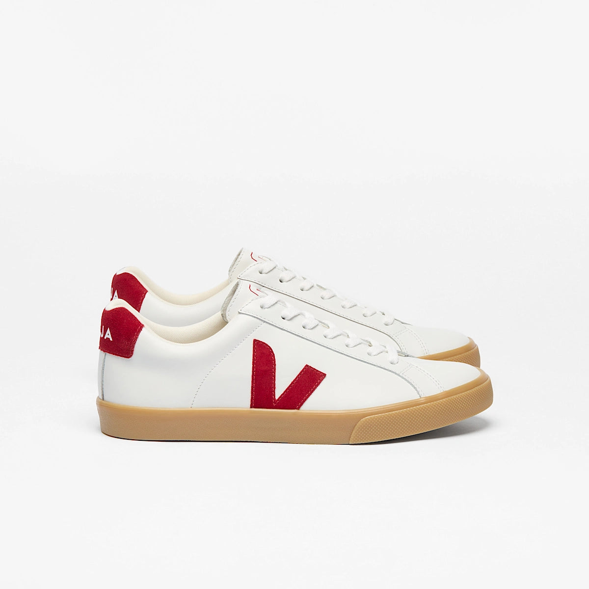 Esplar Leather - White / Pepper