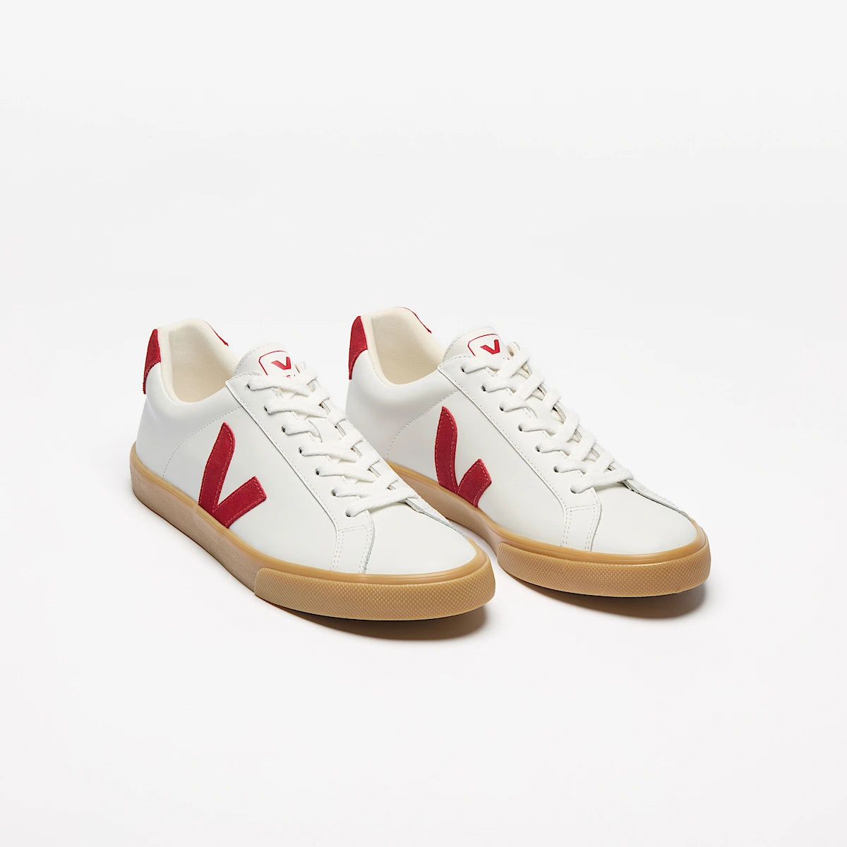 Esplar Leather - White / Pepper