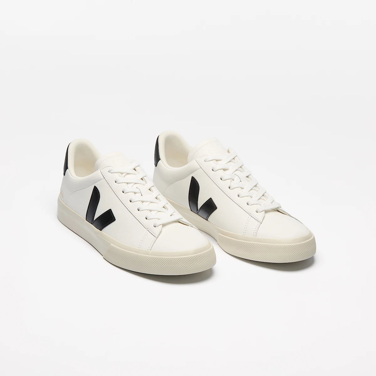 Campo Leather - White / Black