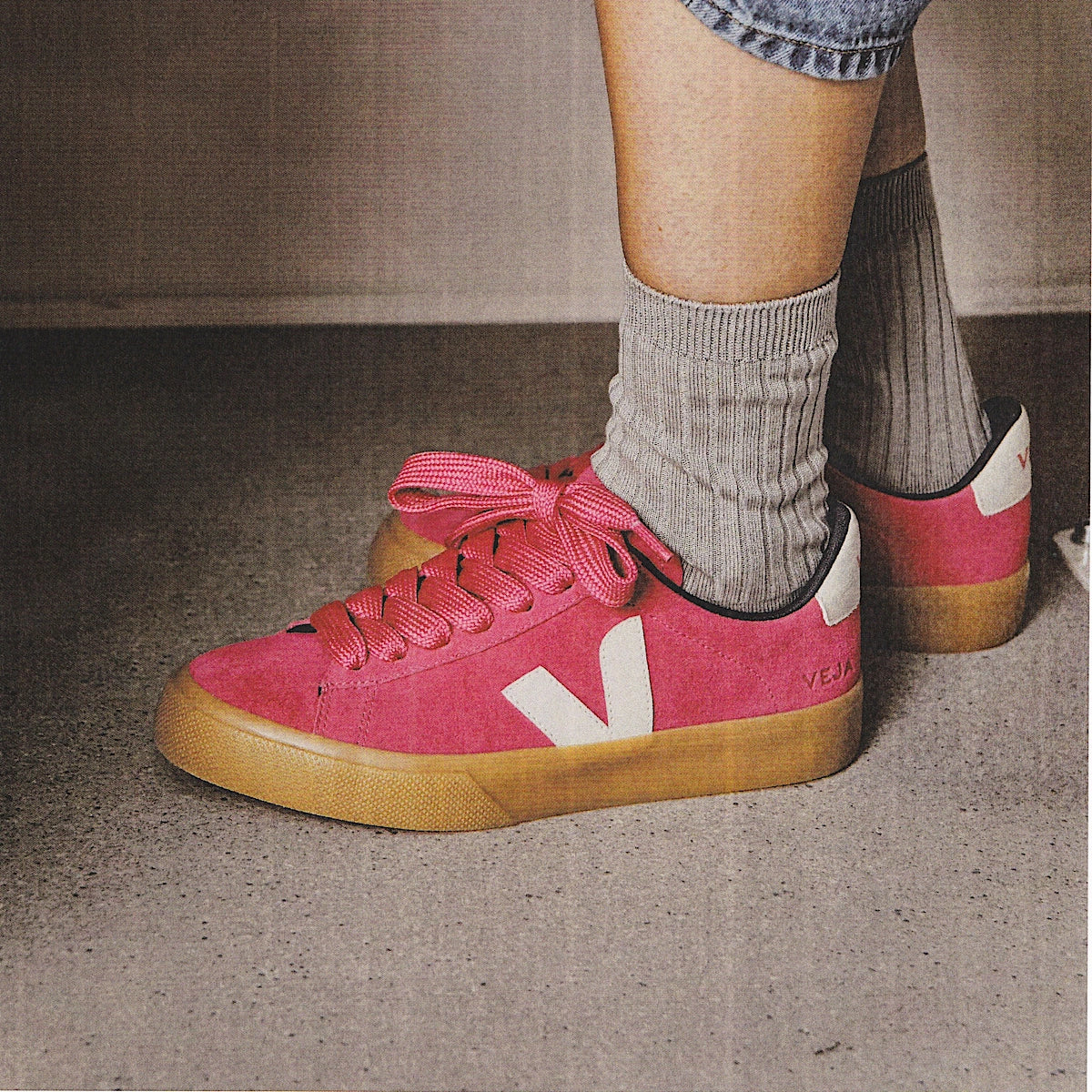 Campo Bold - Suede Pink Pierre