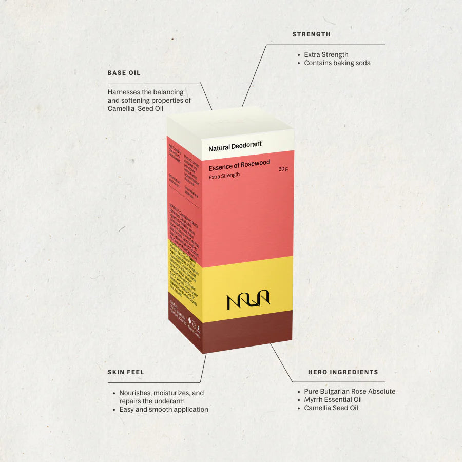 Essence of Rosewood Natural Deodorant