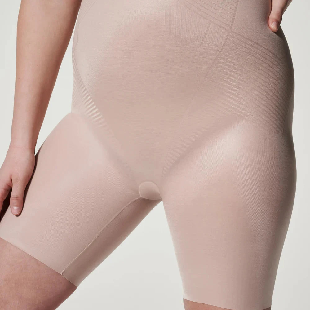 SPANXshape™ Invisible High-Waisted Mid-Thigh Short - Champagne Beige