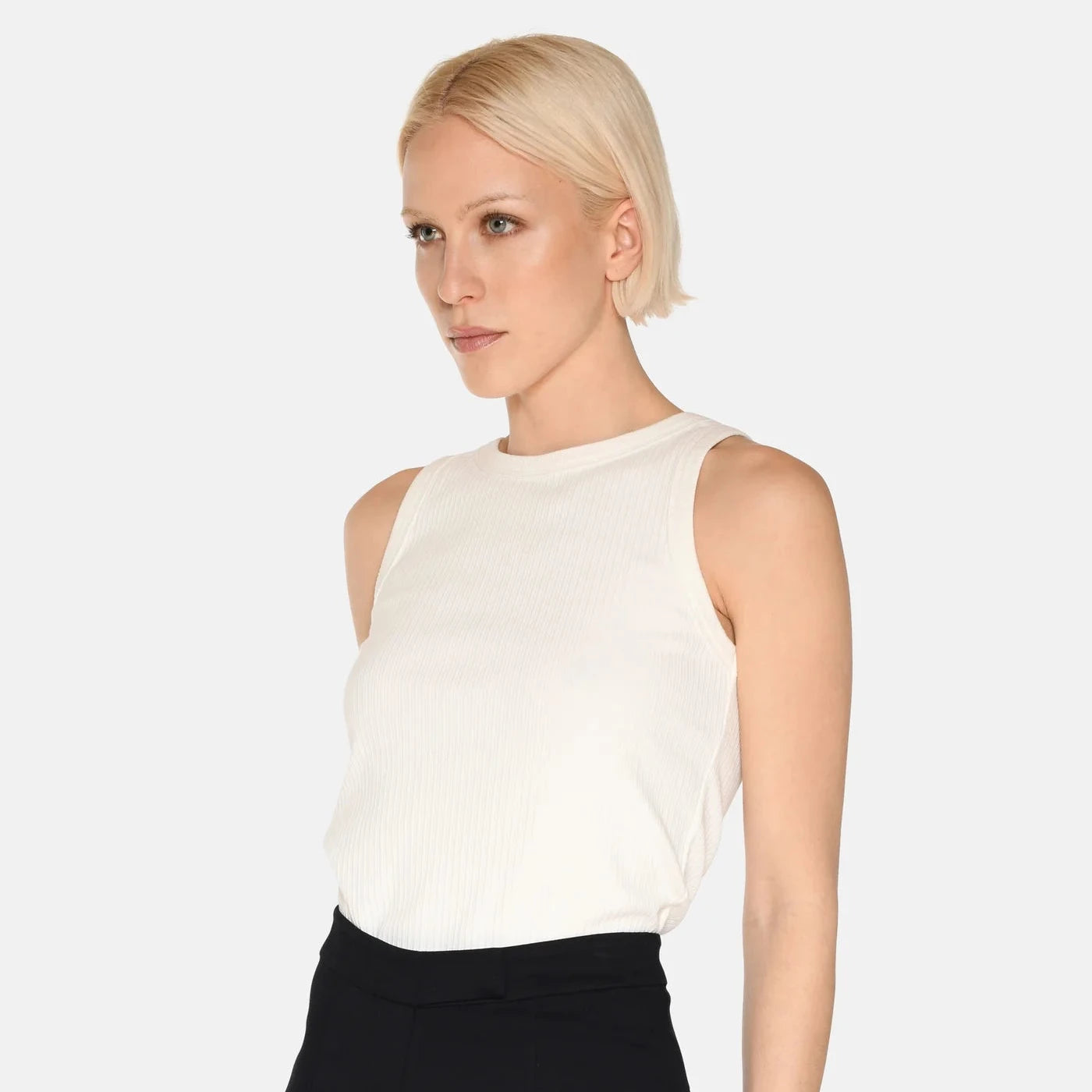 Lila Tank Top - Coco Milk