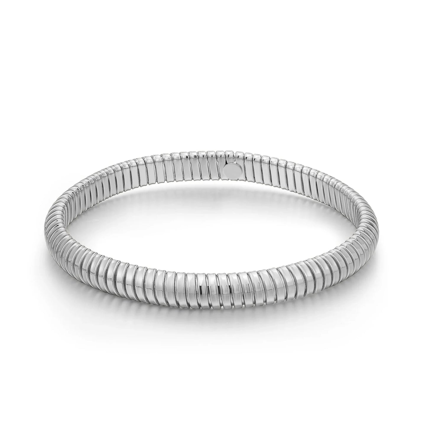 Mini Flex Snake Chain Bracelet - Silver