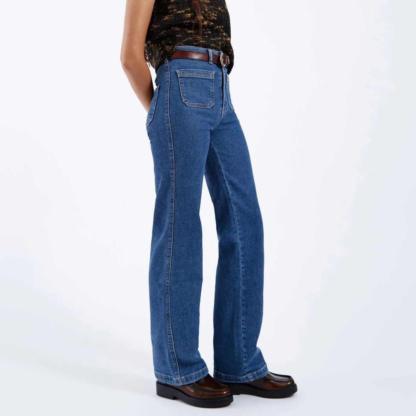 Moxy Straight Patch Pocket - Mid Retro