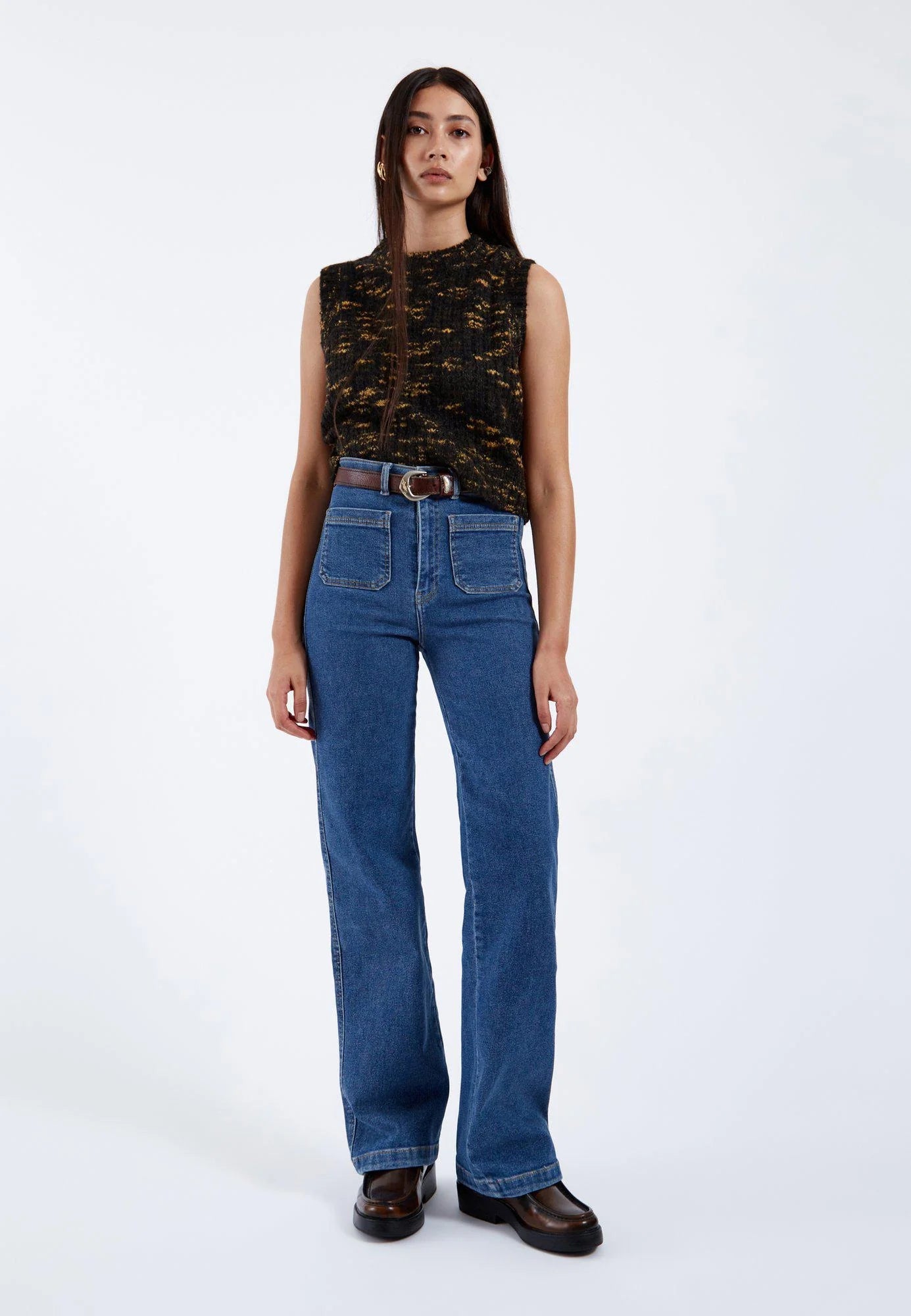 Moxy Straight Patch Pocket - Mid Retro