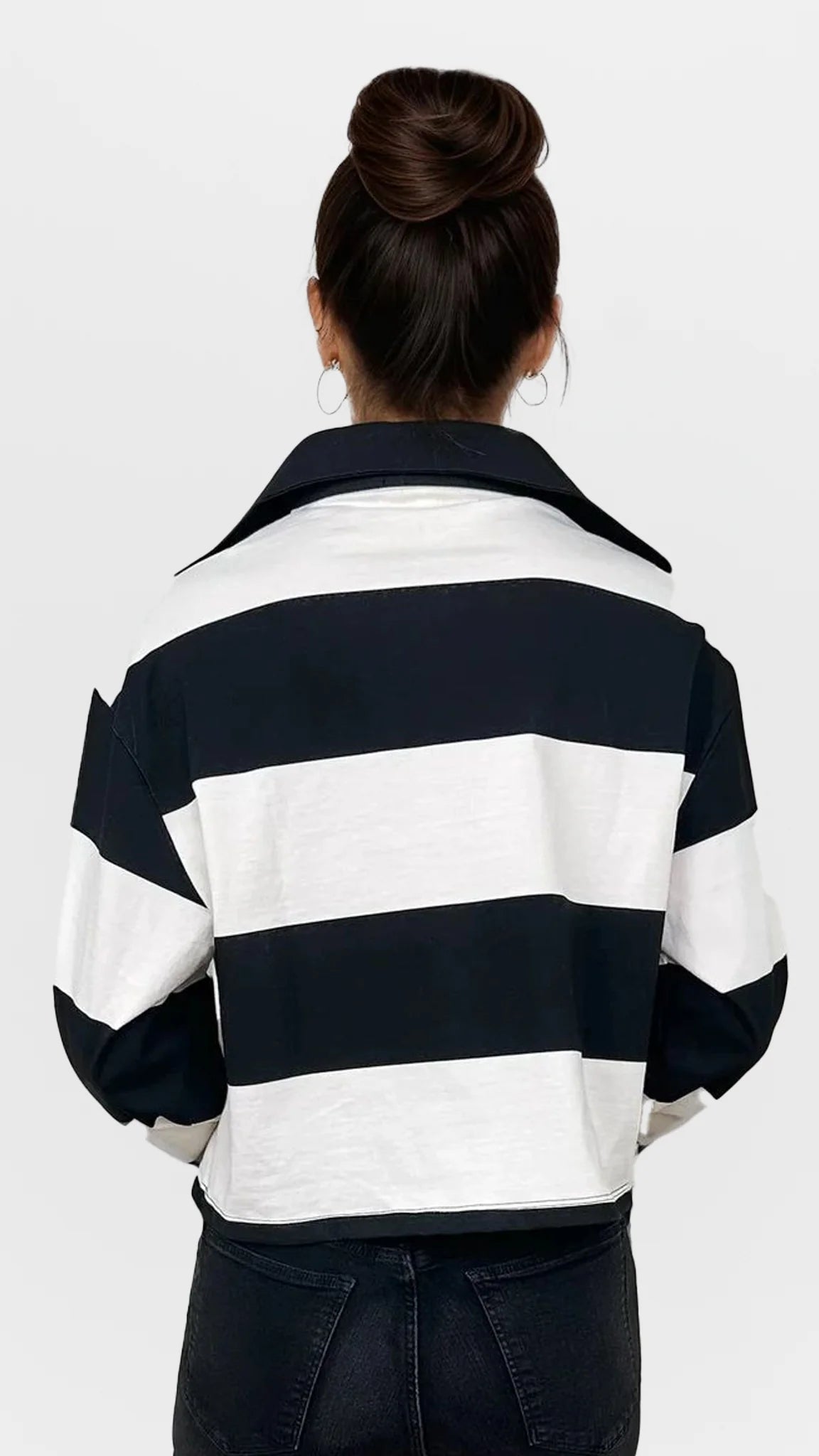 Maryse Rugby Shirt - Vintage White