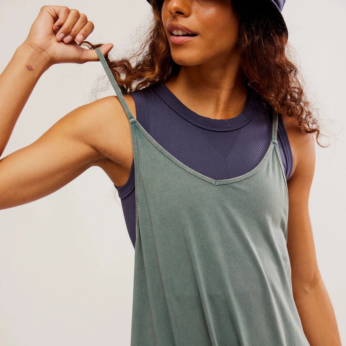 Hot Shot Onesie - Midnight Jade