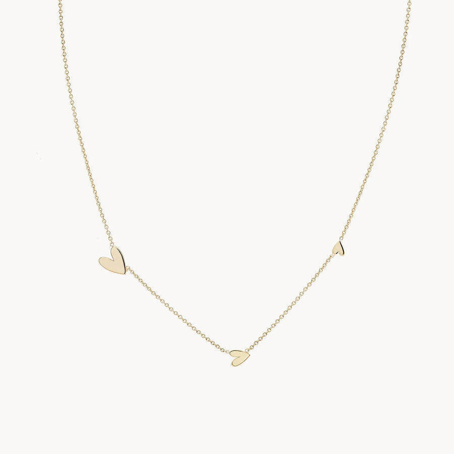 Everyday Love Lineage Heart Necklace - Yellow Gold