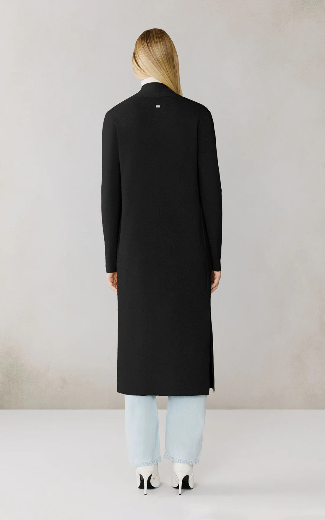 Zola Maxi Coatigan - Black