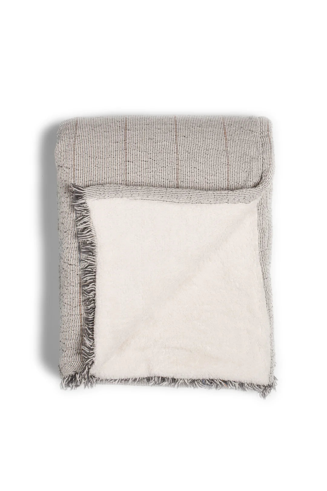 The Everest Fleece Throw - Grey