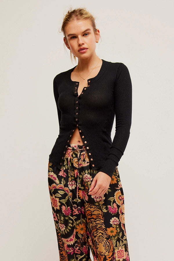 Going Places Cardi - Black