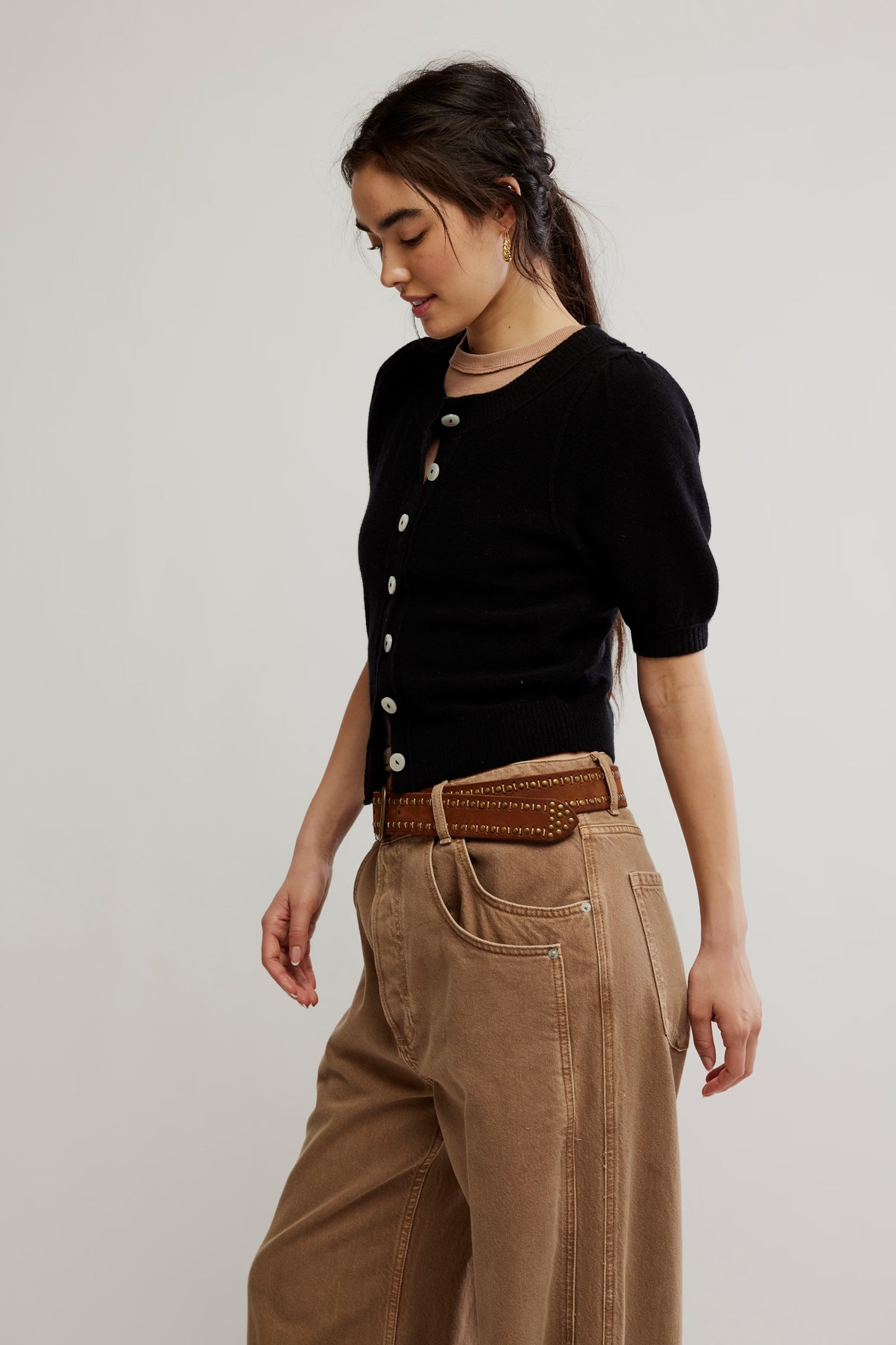 Isla Cardigan - Velvet Black