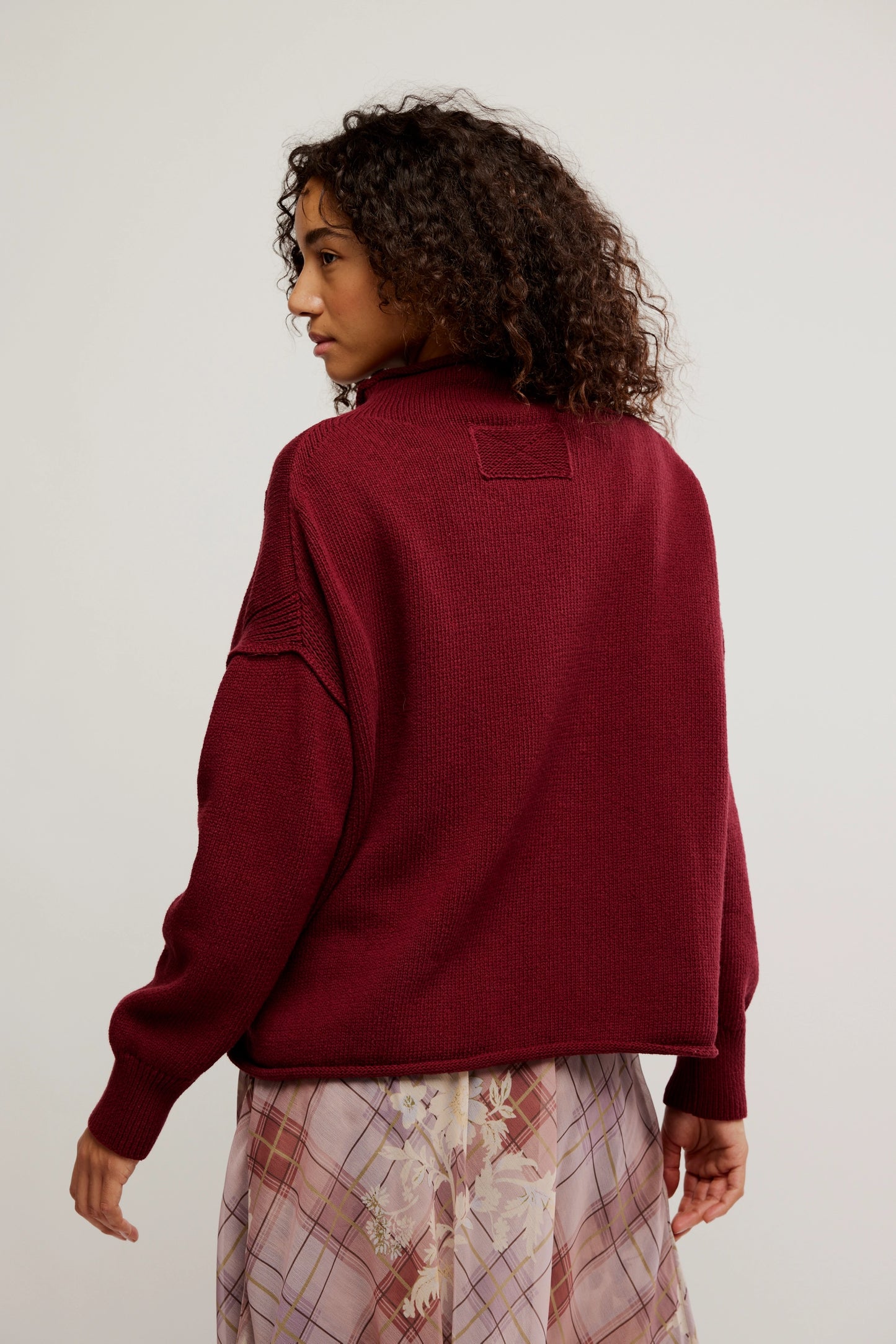 Torres Roll Neck Sweater - Dionysus