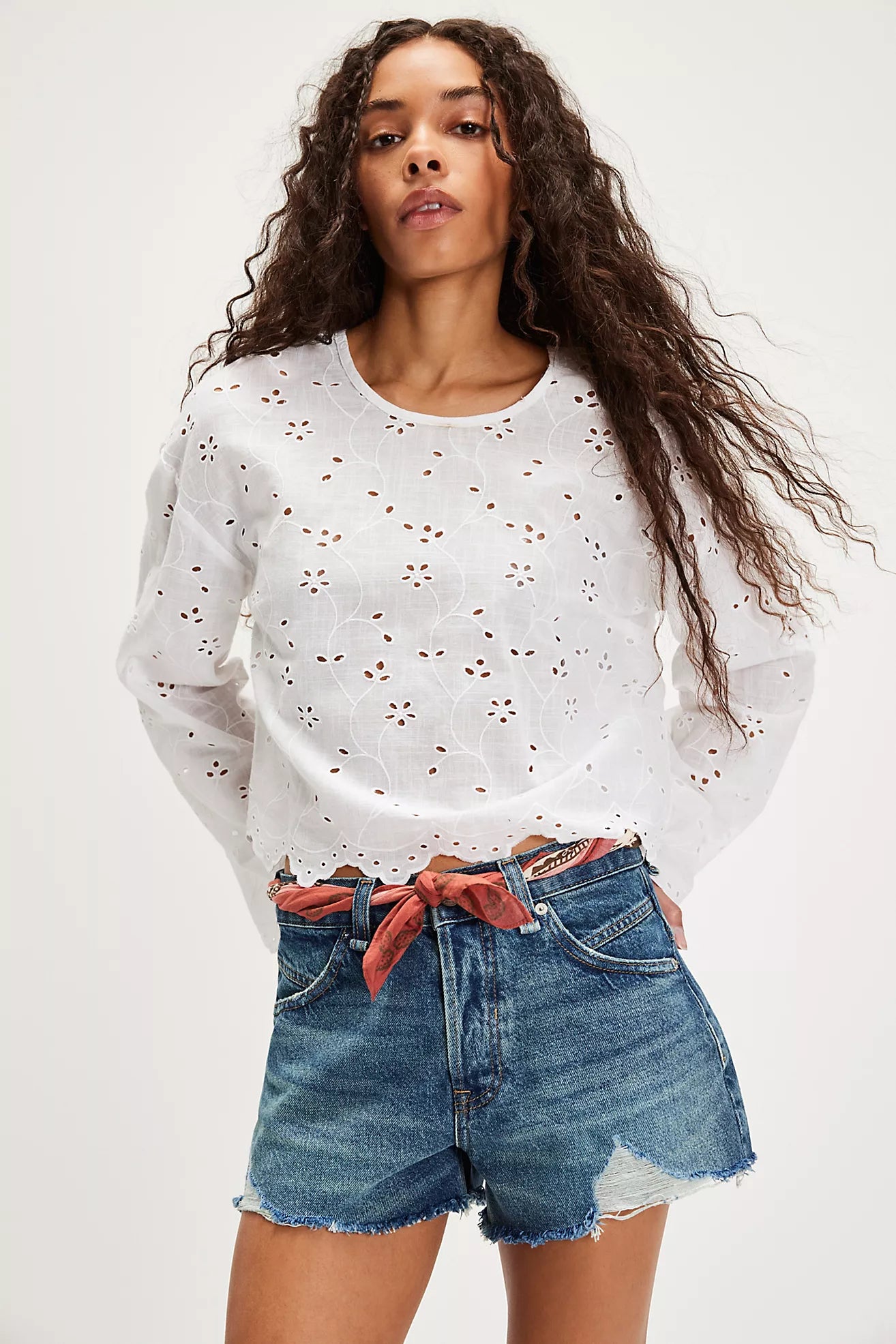 Now Or Never Denim Shorts - Sunsational