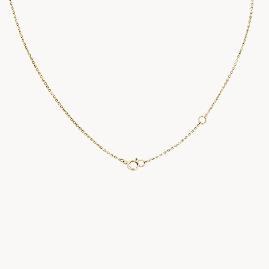 Everyday Little Lightning Bolt Necklace - Yellow Gold