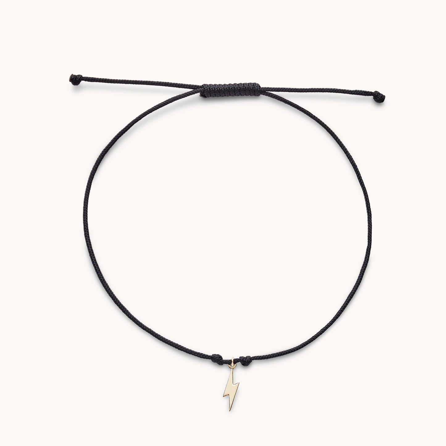 The Lightning Bolt Contemplation Cord Bracelet