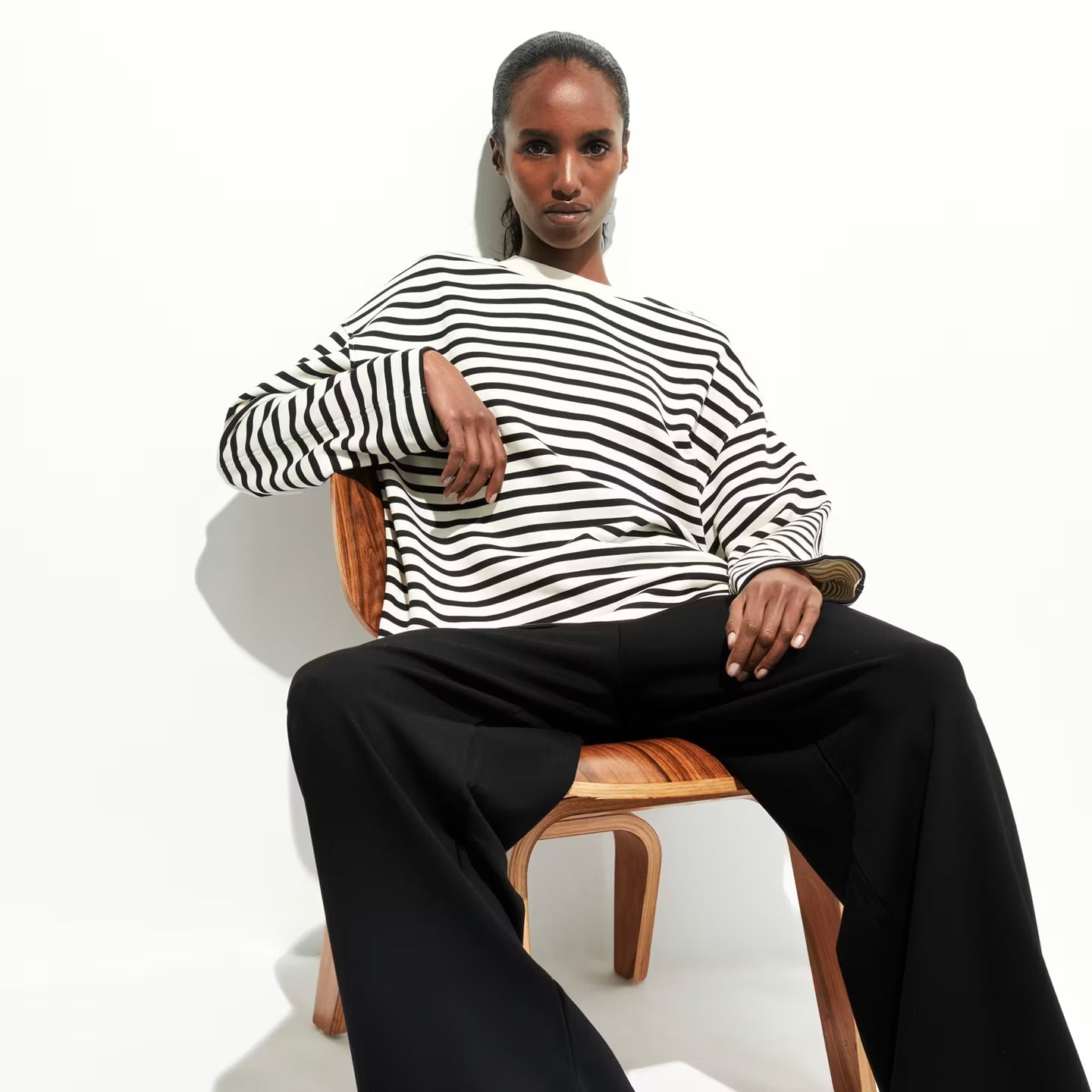 Frankaa Maarlen Striped Sweat