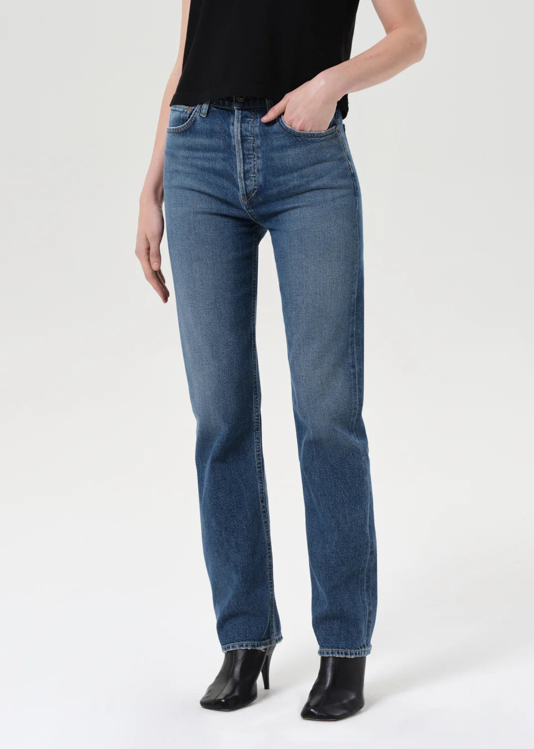 90’s Pinch Waist Long - Overcast