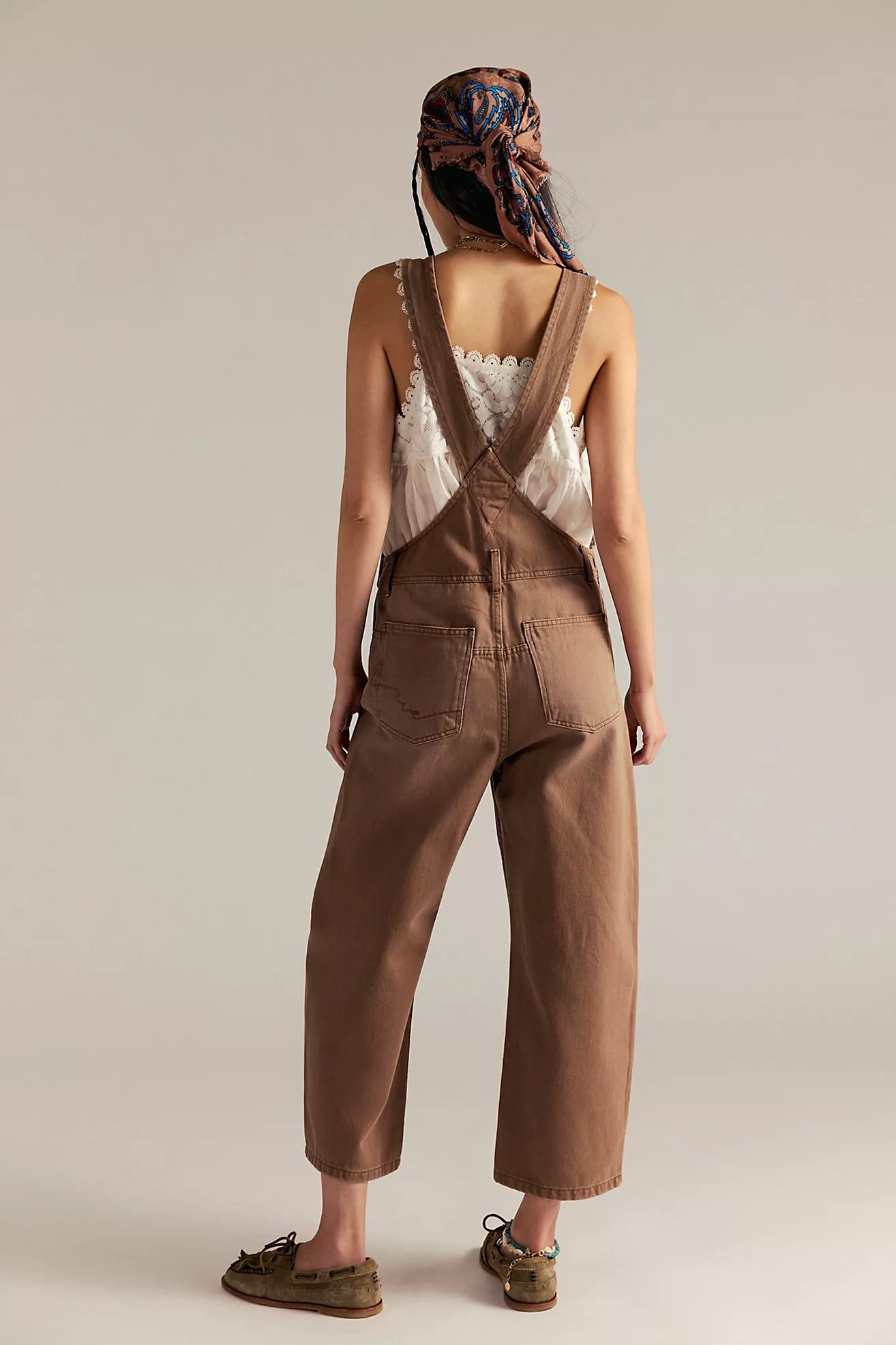 Deep Trance Overalls - Brown Sugar