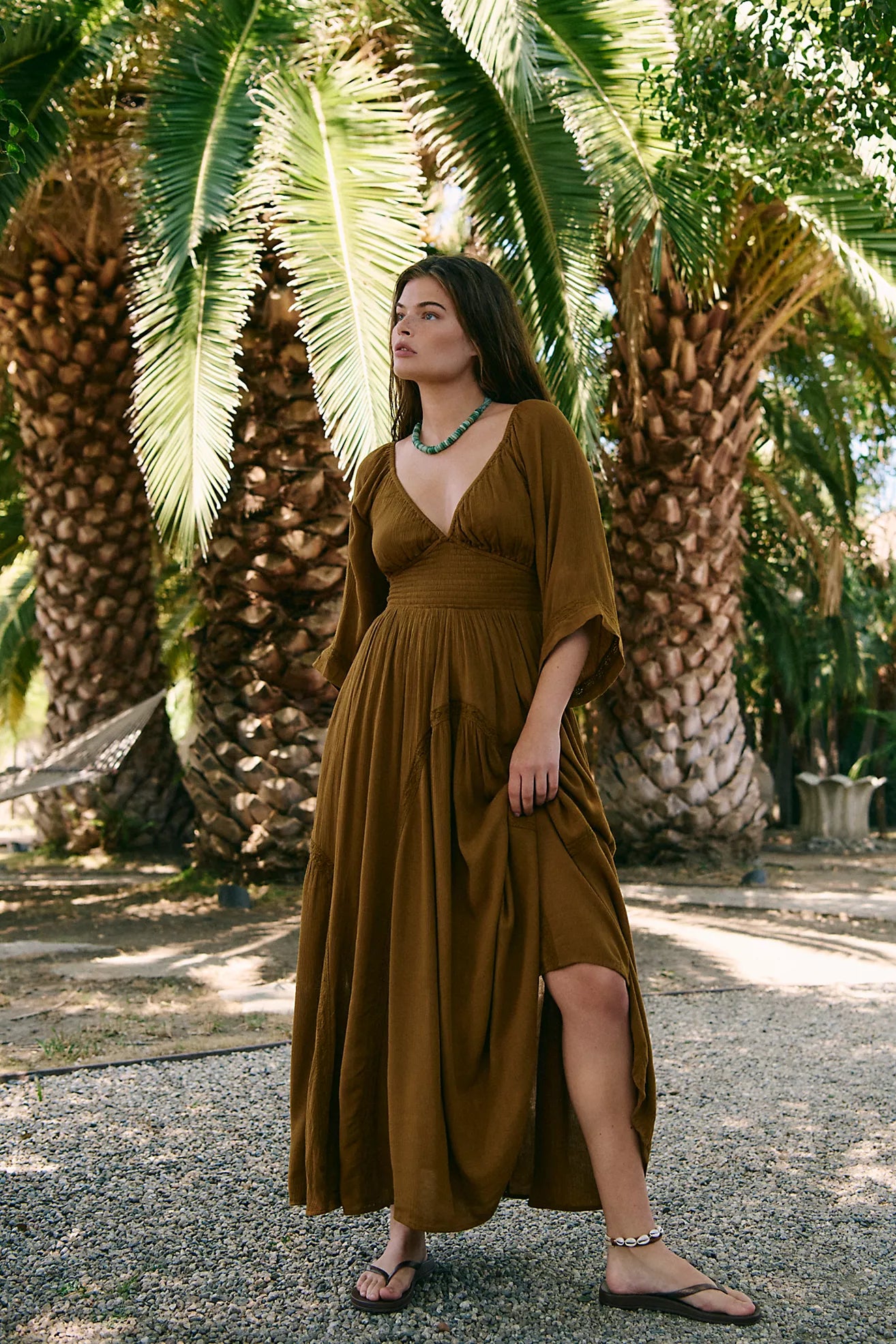 Dixie Maxi - Bronze Brown