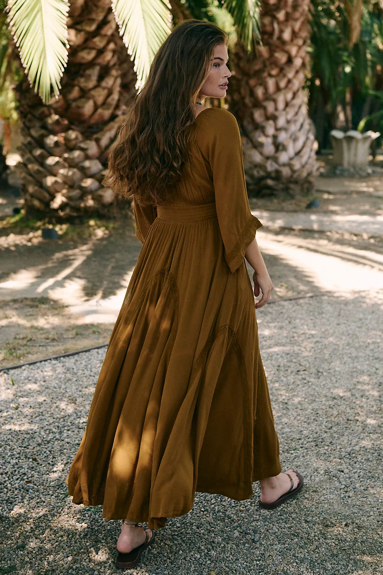 Dixie Maxi - Bronze Brown