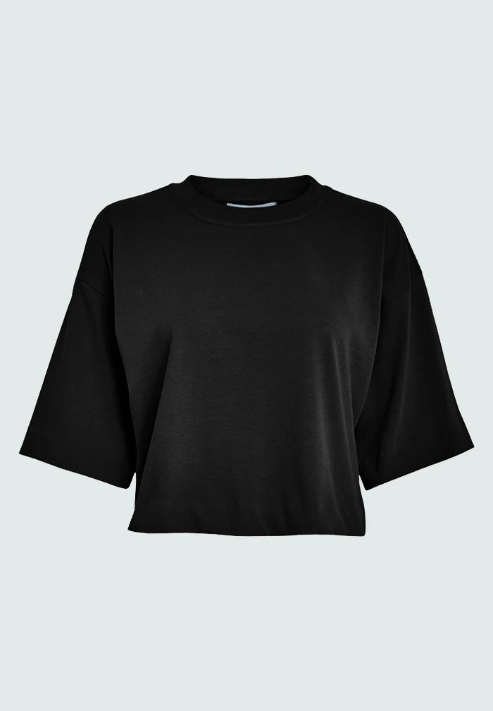 Gamma Cropped GOTS - Black