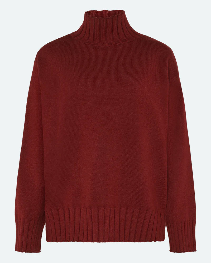 Darcys Turtleneck - Merlot