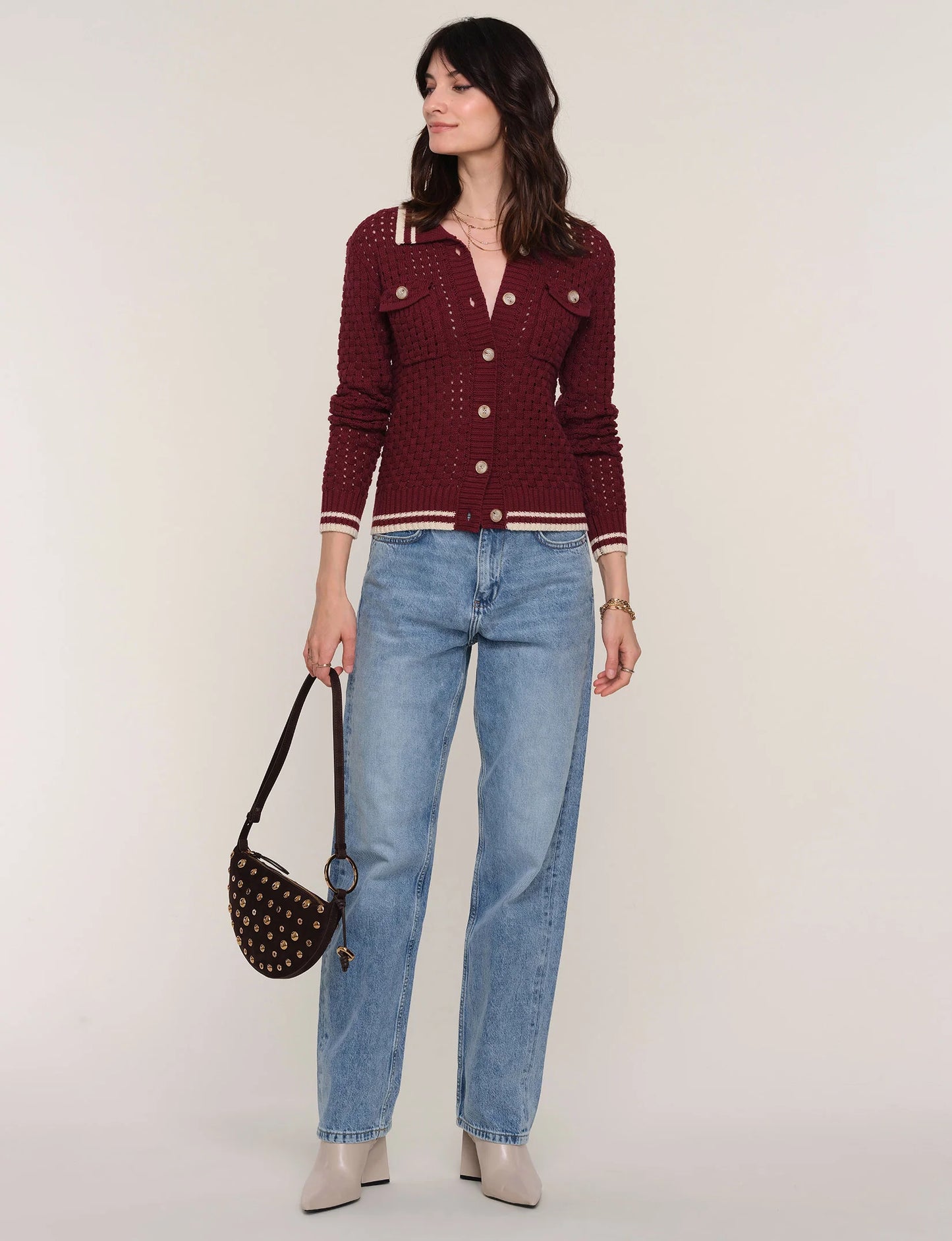 Posey Cardi - Sangria