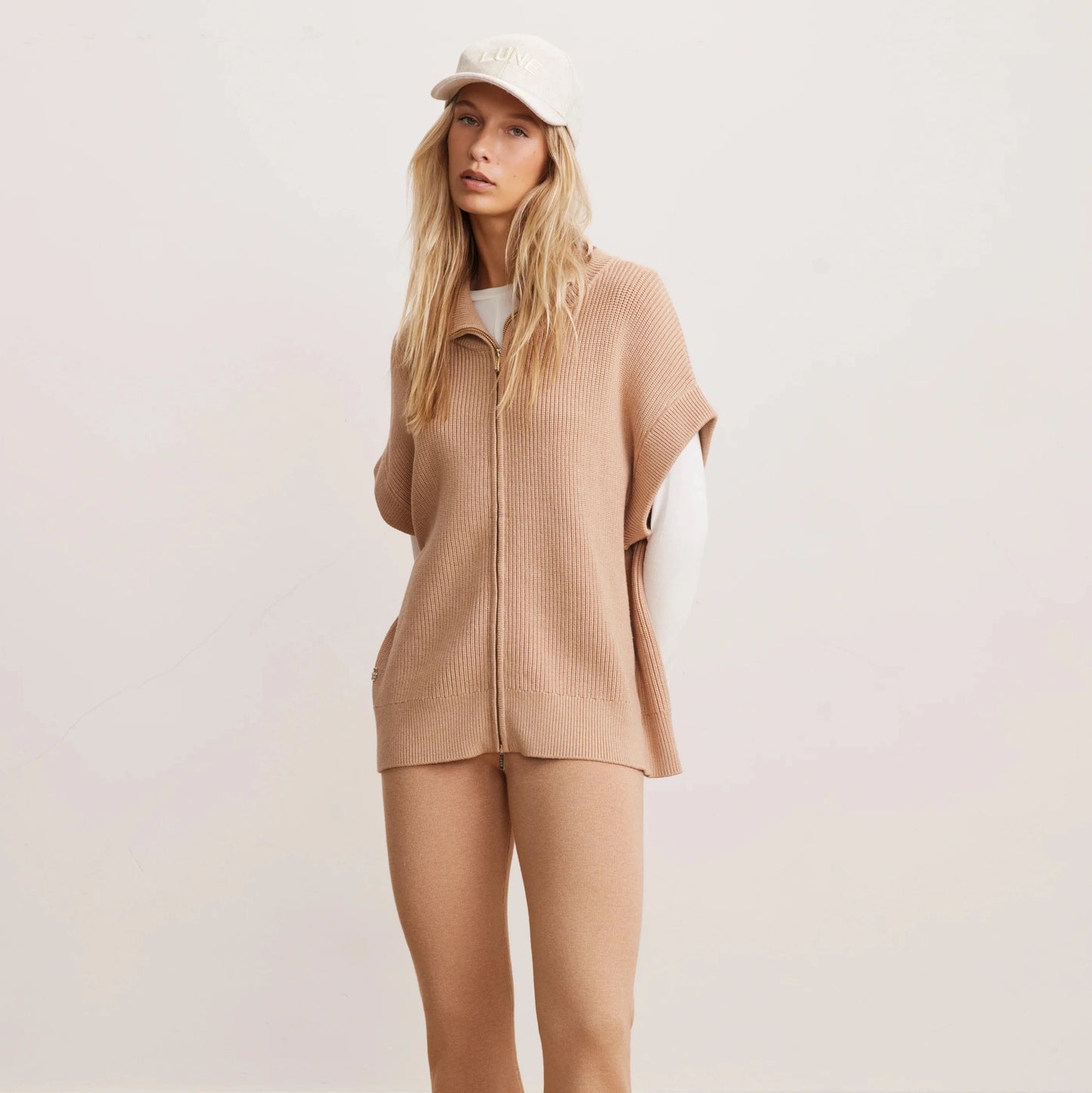 Olly Oversized Spencer - Camel