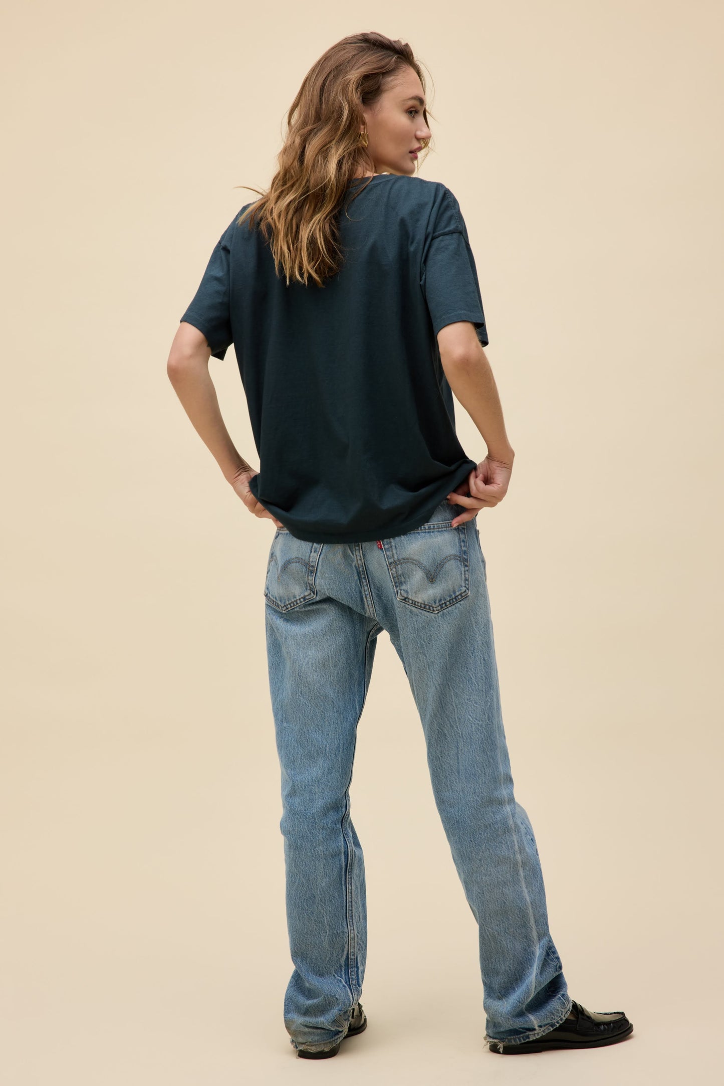 Boots For Walking Merch Tee - Vintage Black