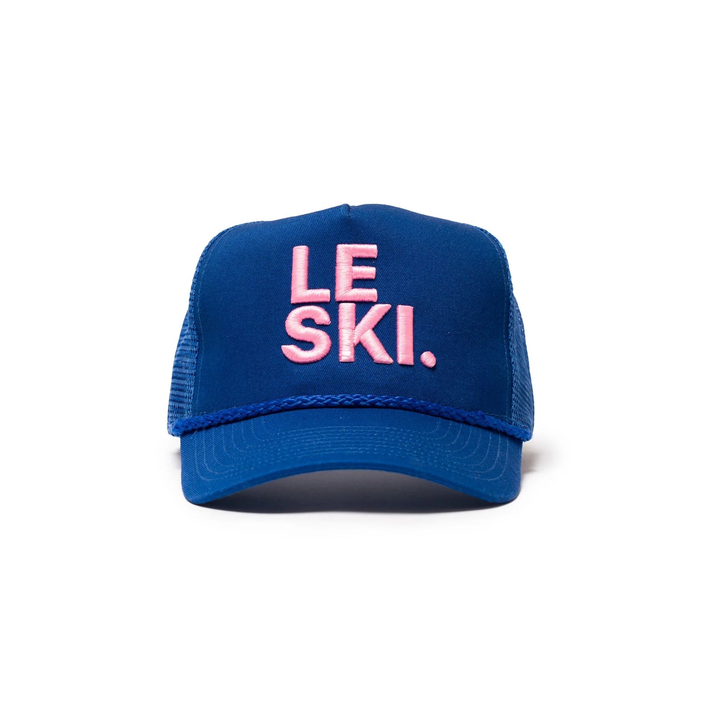 Le Ski Hat - Blue / Pink