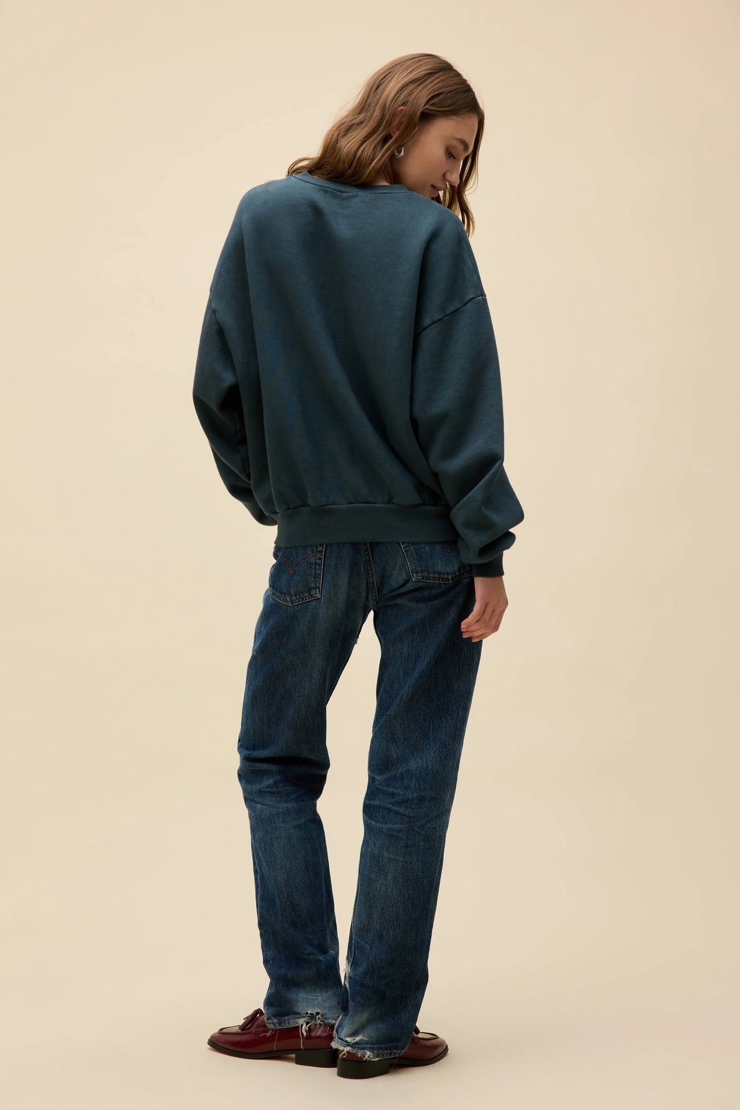 Beastie Boys Logo Crew - Vintage Black