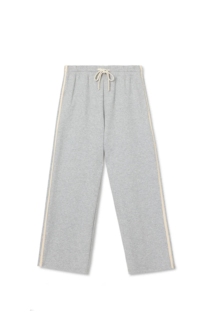 Claud Cropped Pant - Heather Grey