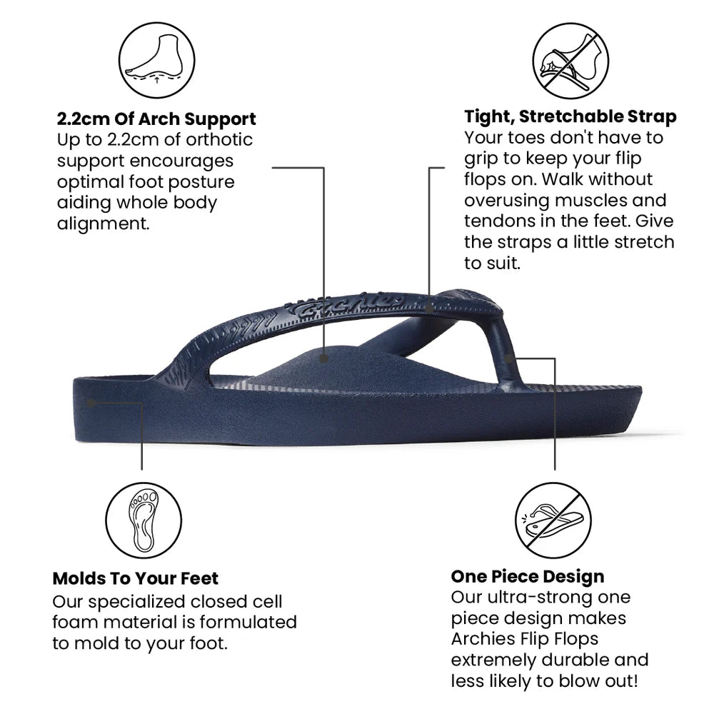 Classic Flip Flops - Khaki