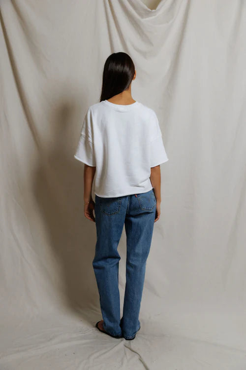 Ezra Sweatshirt - White