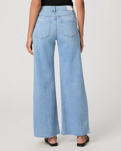 Anessa 31" Wide Leg Jean - Santorini Sky