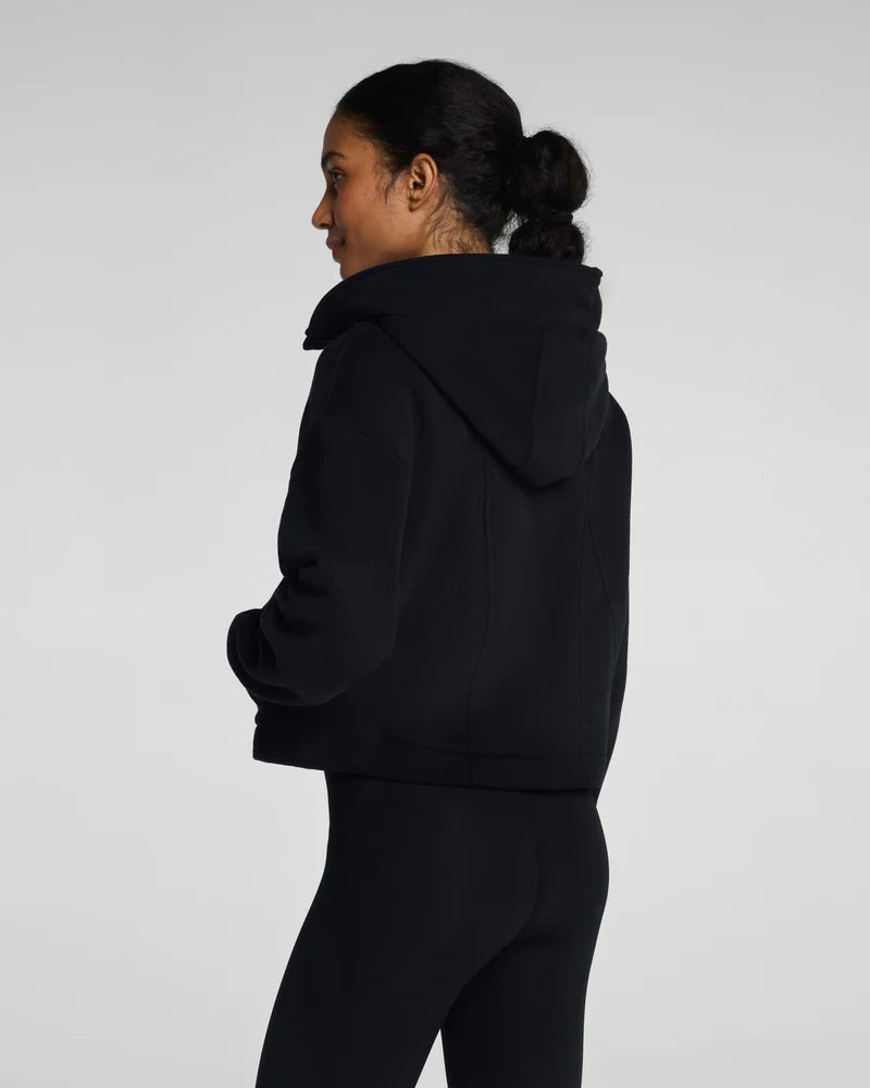 Full Zip Hoodie - Very Black