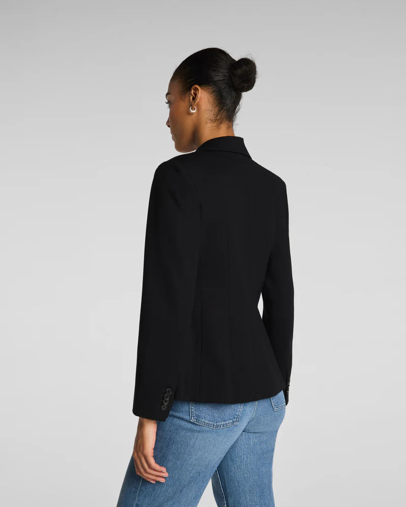 Ponte Tailored Blazer - Classic Black
