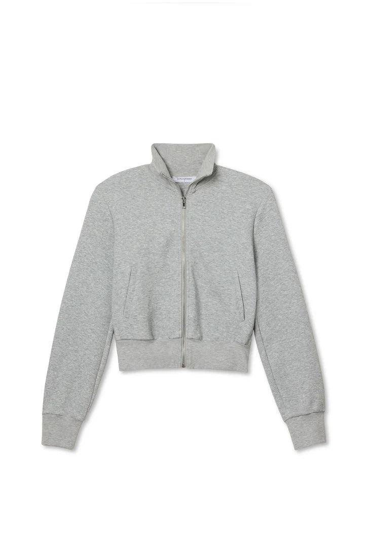 Milana Track Jacket - Heather Grey