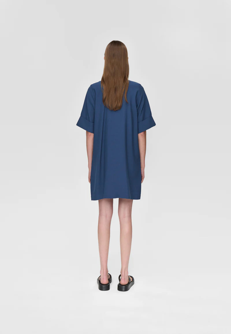 Reja Shirt Dress - Insignia Blue