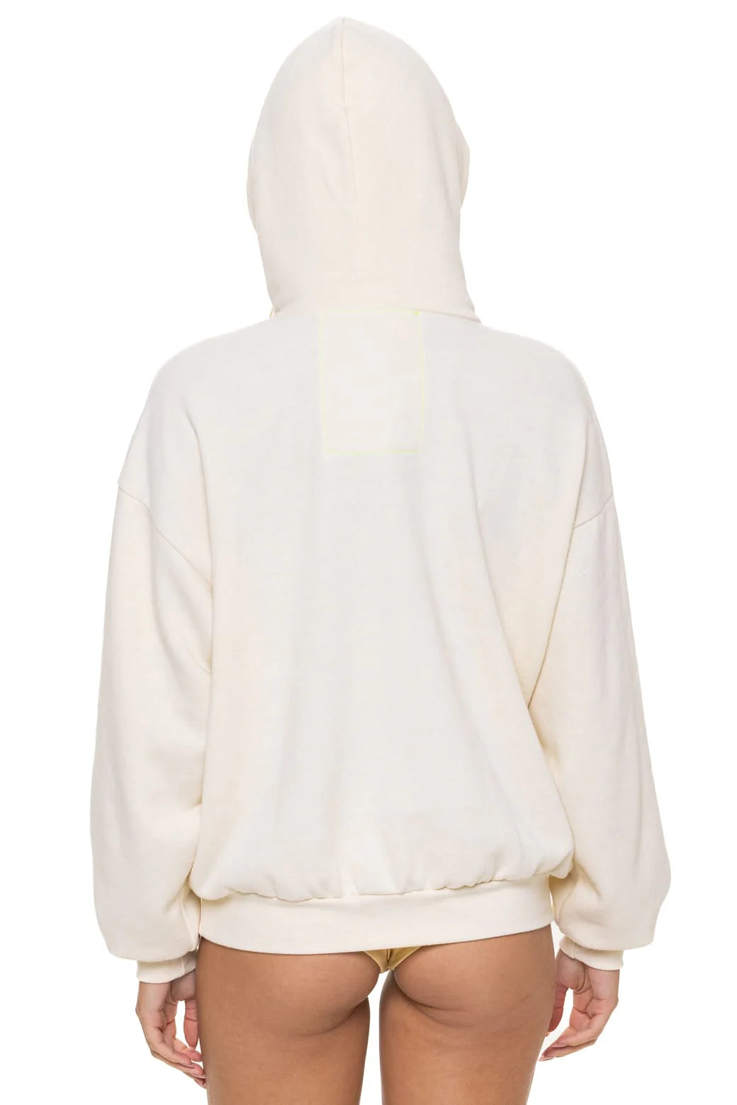 Bolt Stitch Hoodie Relaxed - Vintage White