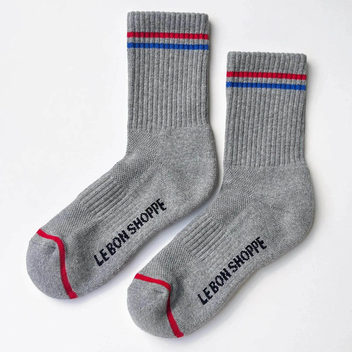 Boyfriend Socks - True Grey