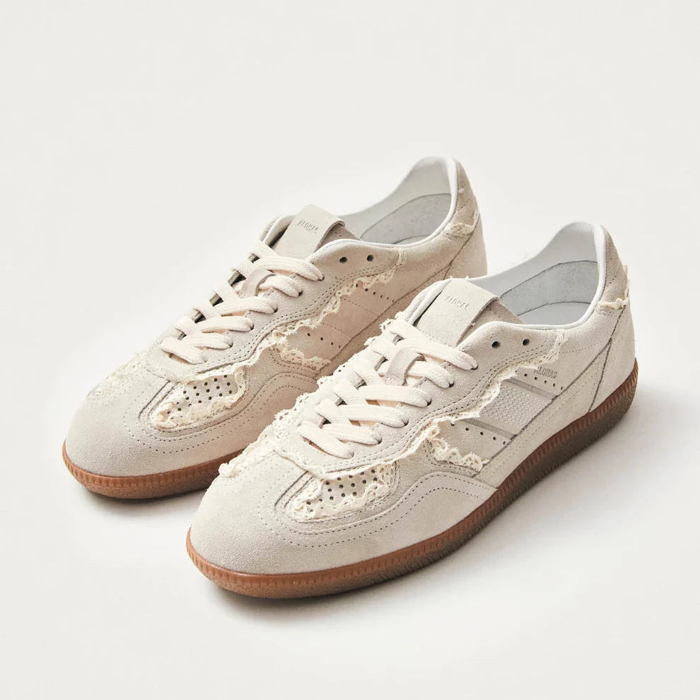 Tb.490 Crochet Leather Sneakers - Cream
