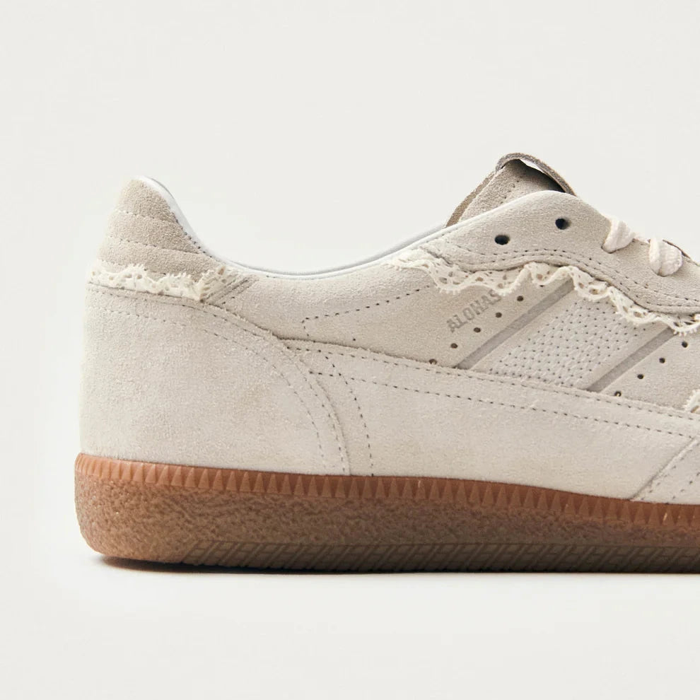 Tb.490 Crochet Leather Sneakers - Cream