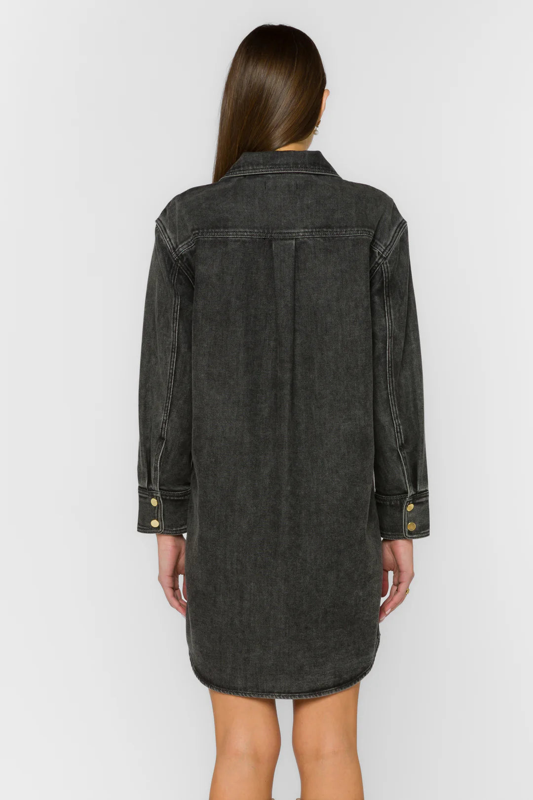 Leena Dress - Faded Black