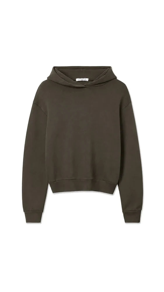 Heart Hoodie - Dark Olive