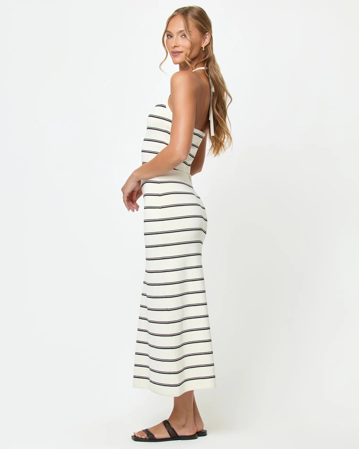 Ravello Skirt - Mykonos Stripe